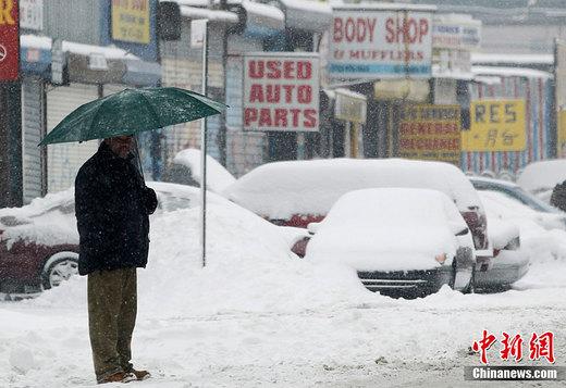 美国多个地区将再次遭遇暴风雪1亿人受影响