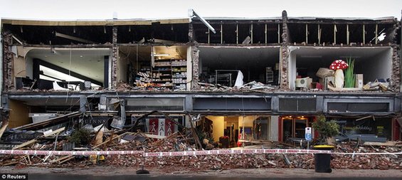 新西兰地震死亡人数升至98 CTV大楼被埋者恐全部遇难