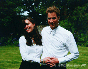 威廉王子与凯特婚礼网站公布准新娘凯特新照片