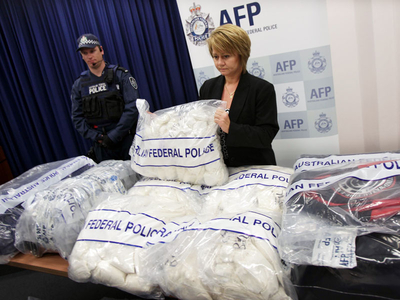 澳大利亚警方缴获价值5000万美元毒品