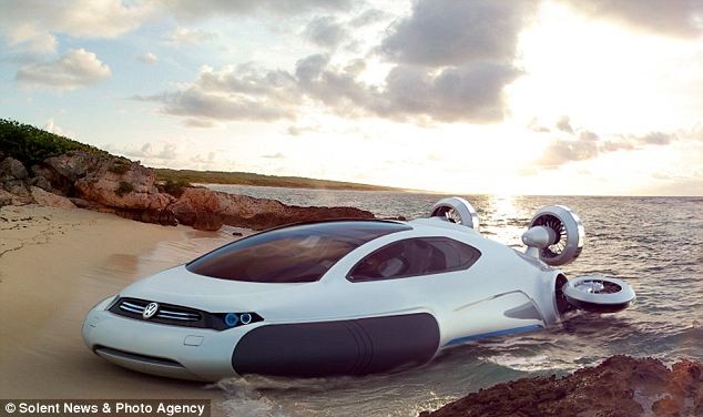 水陆两栖！21岁中国学生设计出超炫概念车