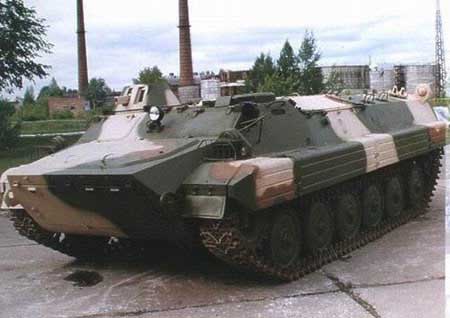 俄增强MT-LB式多用途履带式装甲车火力