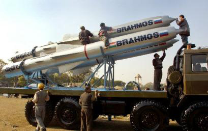 “布拉莫斯”导弹将成印度海军主战武器