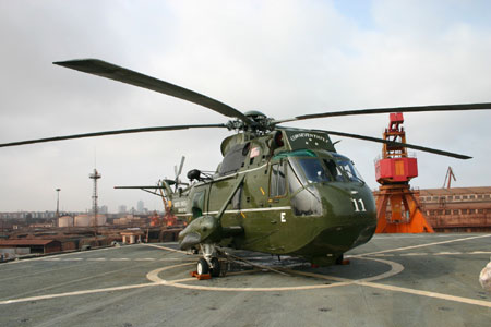 美海军H-3“海王”直升机退役