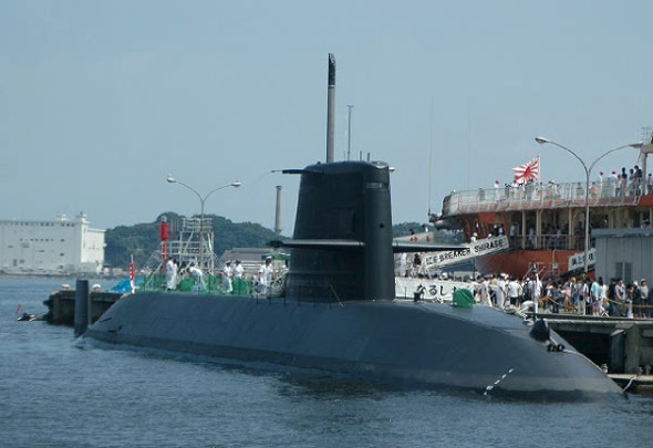 第十艘“亲潮”级潜艇服役日海上自卫队