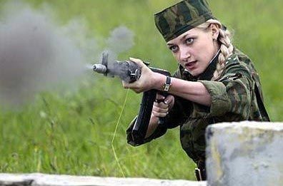 乌克兰成世界上女兵最多的国家之一