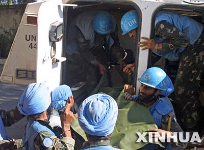 四名联合国观察员在黎巴嫩遇难