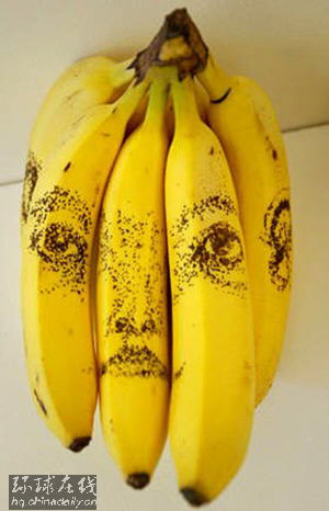 可爱的香蕉创意