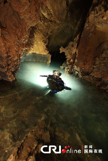 地下1000米处世界上最深洞穴