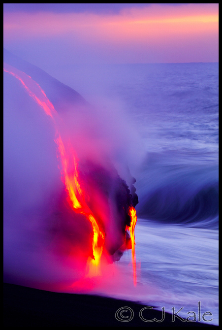 风光摄影：基拉韦厄火山之舞(高清组图)