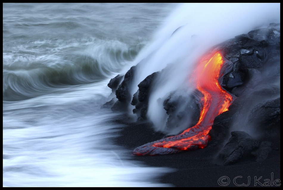 风光摄影：基拉韦厄火山之舞(高清组图)