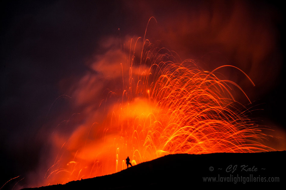 风光摄影：基拉韦厄火山之舞(高清组图)