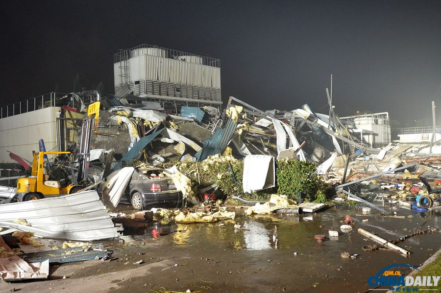 上海一生活垃圾焚烧厂发生爆炸及厂房坍塌　致一死一人失踪