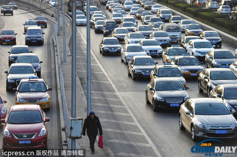 北京：年末最后一天 拥堵时间或持续至20时之后