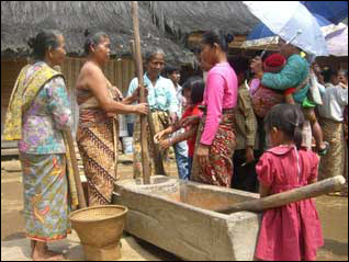 印尼爪哇岛上的原始村落：割礼是其重要仪式(图)