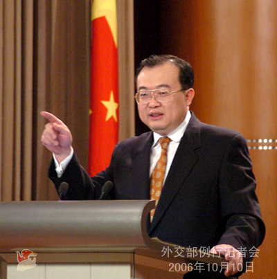 10月10日外交部发言人刘建超答记者问
