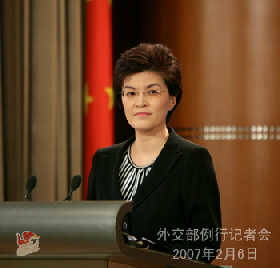2月6日外交部发言人姜瑜举行例行记者会