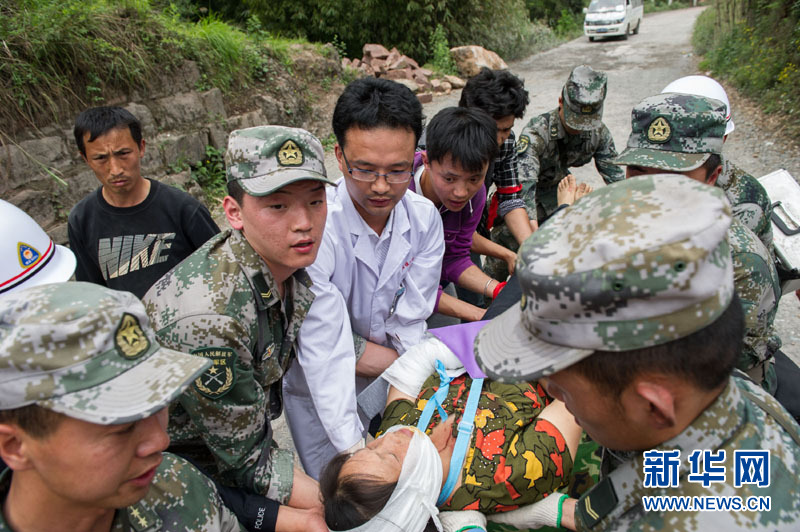 图集：灾难中那些让人安心的身影