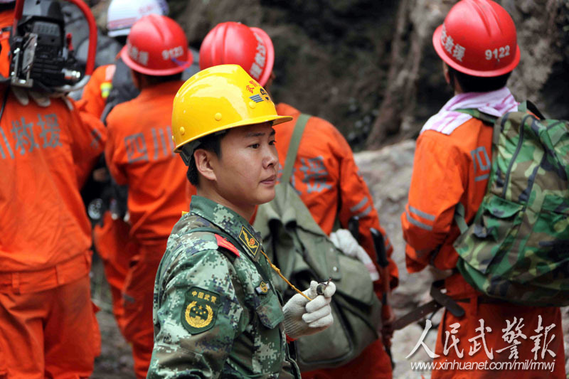 图集：灾难中那些让人安心的身影