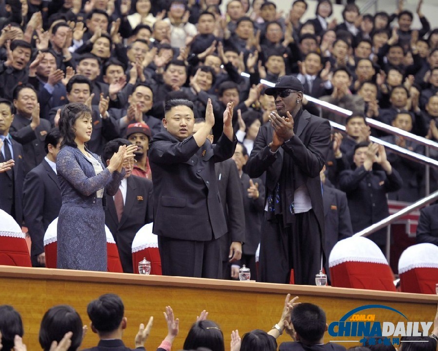前NBA球星罗德曼抵达北京 将再赴朝鲜与“好友”金正恩会面