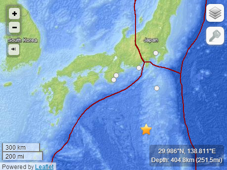 日本伊豆半岛发生里氏6.9级地震