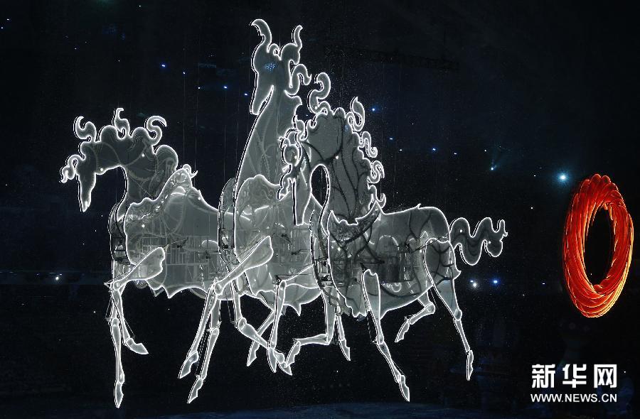 第22届冬奥会在俄罗斯索契开幕
