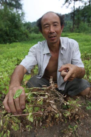 Severe drought brings misery to Hunan province