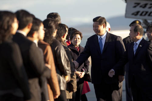 Xi Jinping, Kevin Rudd hold talks in Canberra