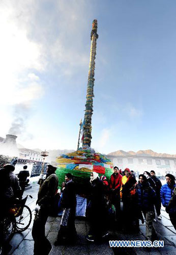 Tibetan Lamaists start winter pilgrimage