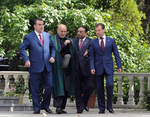 Karzai says Afghanistan needs Russia's support