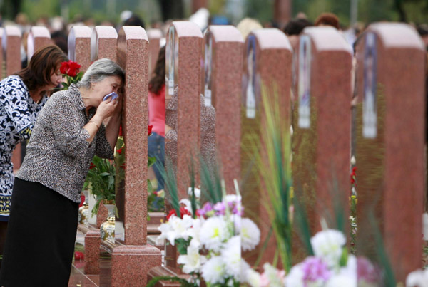 Moscow mourns victims of Beslan terrorists attacks