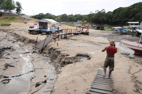 Brazil's Amazon region suffers severe drought