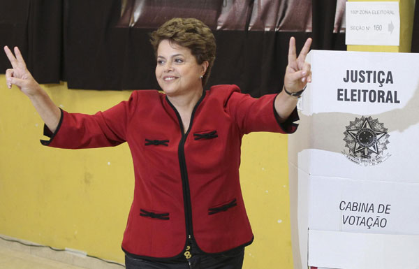 Dilma Rousseff declared Brazil's president-elect