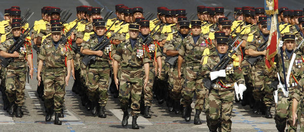 France marks Bastille Day with military parade