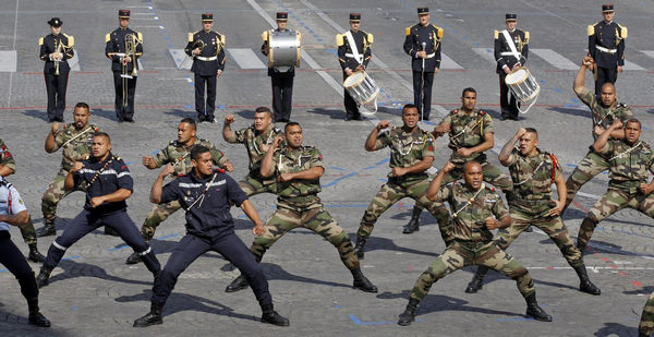 France marks Bastille Day with military parade