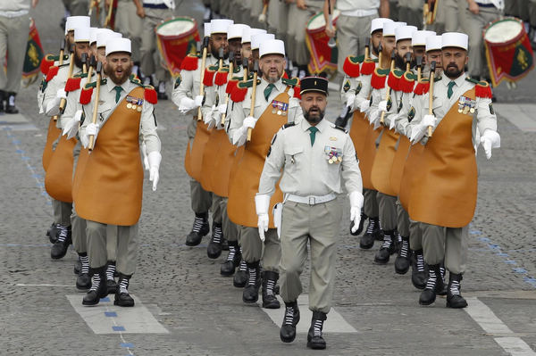 France marks Bastille Day with military parade