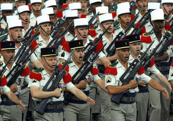 France marks Bastille Day with military parade