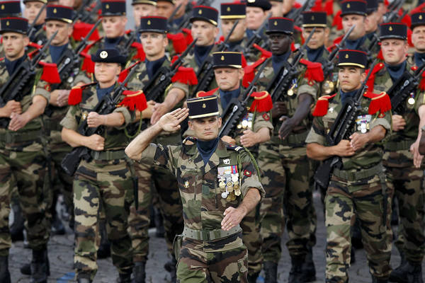 France marks Bastille Day with military parade