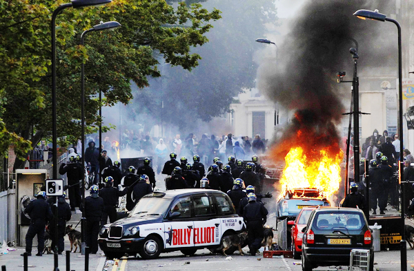 Riots spread through UK cities
