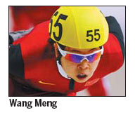 Champion Wang involved in fracas