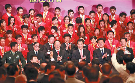 Hong Kong welcomes Olympic champions