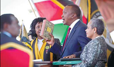 Kenyatta takes reins in Nairobi