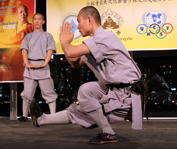 Shaolin kung fu diplomacy