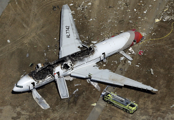 Asiana air crash pilot 'stressed' ahead of landing