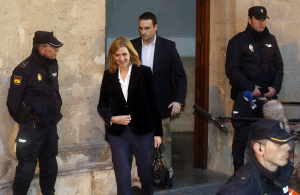 Spanish princess testifies in graft case