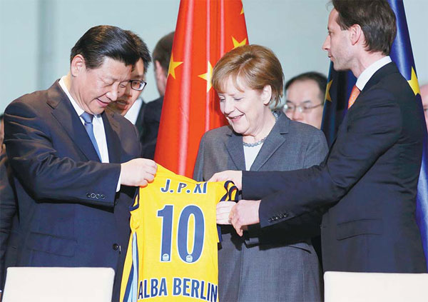 China, Germany to build yuan center