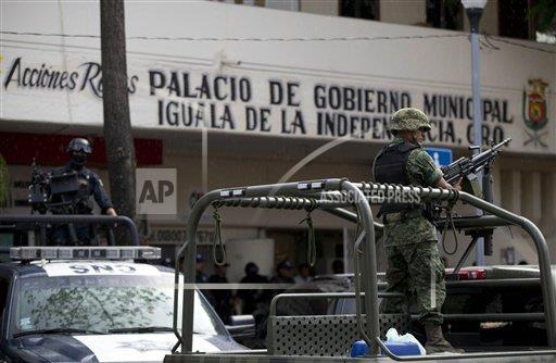 Mexico disarms city's police force