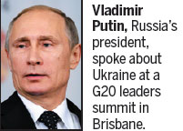 Putin: There's a good chance of ending Ukraine crisis
