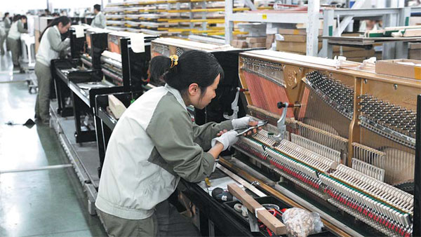 Piano makers ride musical surge in China