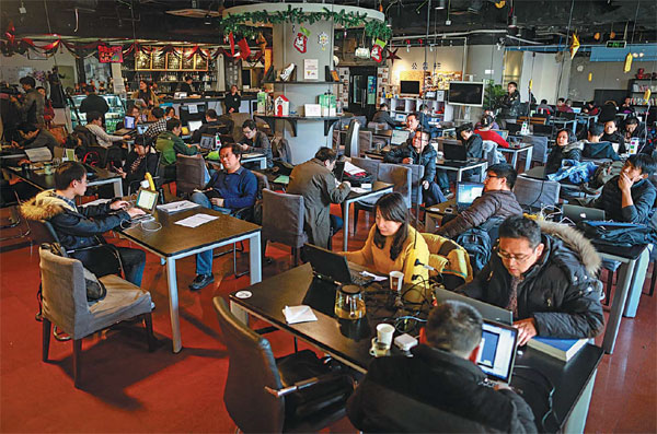 Cafe helps startups get started